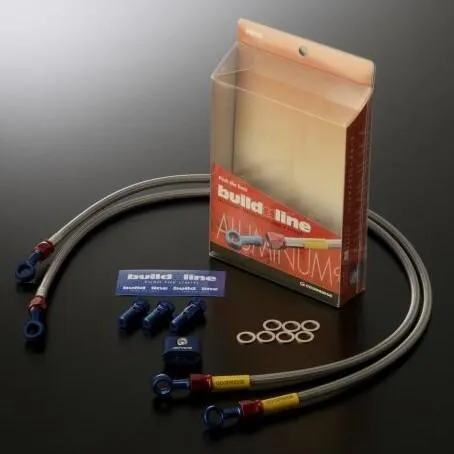 GOODRIDGE グッドリッジ ビルドアライン 車種別ブレーキホースキット ホースカラー：クリア シグナスX SR YAMAHA ヤマハ ブレーキホース・クラッチホース