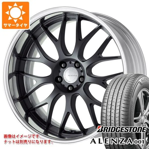 サマータイヤ 235/50R19 99V ブリヂストン アレンザ001 ワーク グノーシス RXM 8.0-19