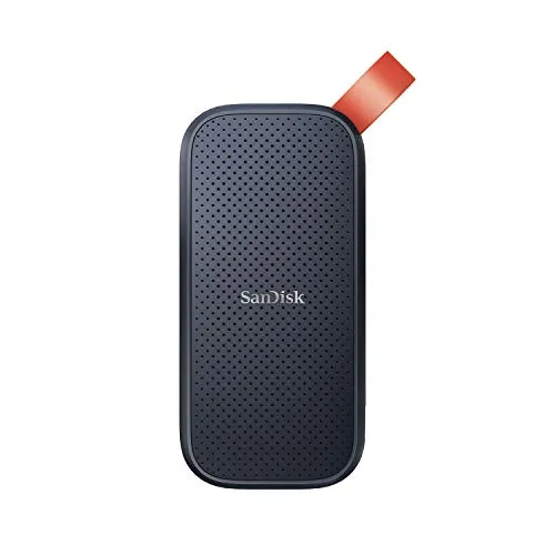 SanDisk SSD 外付け 1TB USB3.2Gen2 読出最大800MB/秒 SDSSDE30-1T00-GH26 ポータブルSSD Win Mac PS4 エコパッケージ メーカー3年