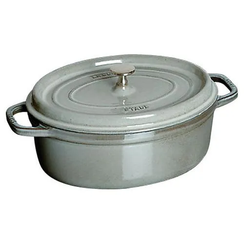 staub ストウブ ホーロー鍋 RST4829 ピコ・ココット オーバル(17cm)/グレー