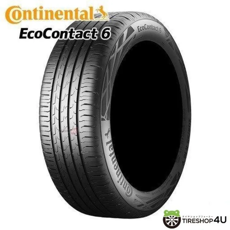 4本セット 155/65R14 CONTINENTAL Eco Contact 6 EC6 155/65-14 75T サマータイヤ 新品4本価格