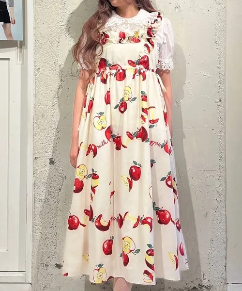 ジャンパースカート Apple Talk オーバードレス