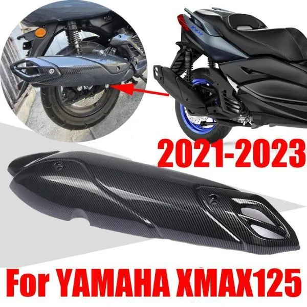 並行輸入品 バイク用エキゾーストマフラーガード アステリアチューブ用ヒートシールド 保護カバー ヤマハXmax 125 X-MAX xmax125