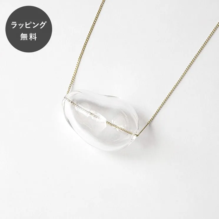 HARIO ハリオ ネックレス Shizukudama クリア HAKD-SD-N アクセサリー ジュエリー