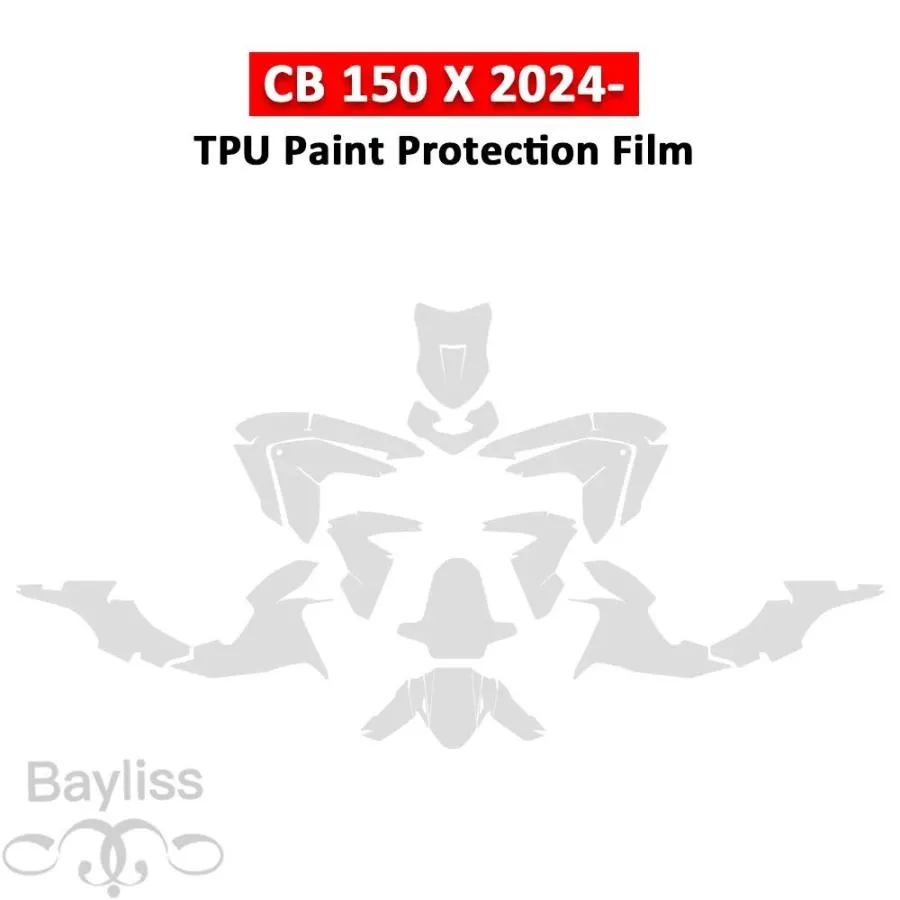【並行輸入品】 バイクフェアリングボディ保護フィルムセット tpu 塗装保護 cb150x ppf ホンダcb 150x cb150x 2024