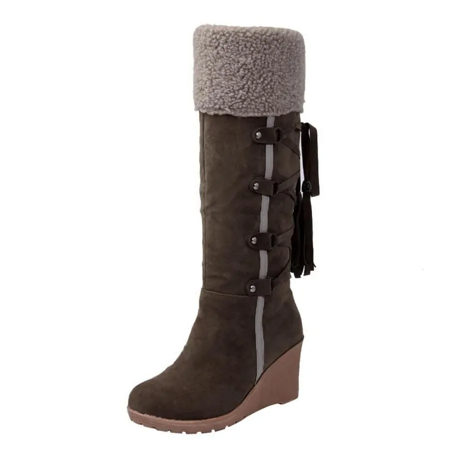 【並行輸入品】XRCQCAD Womens Hiking Boots, Western Boots for Women, Fall Boots
