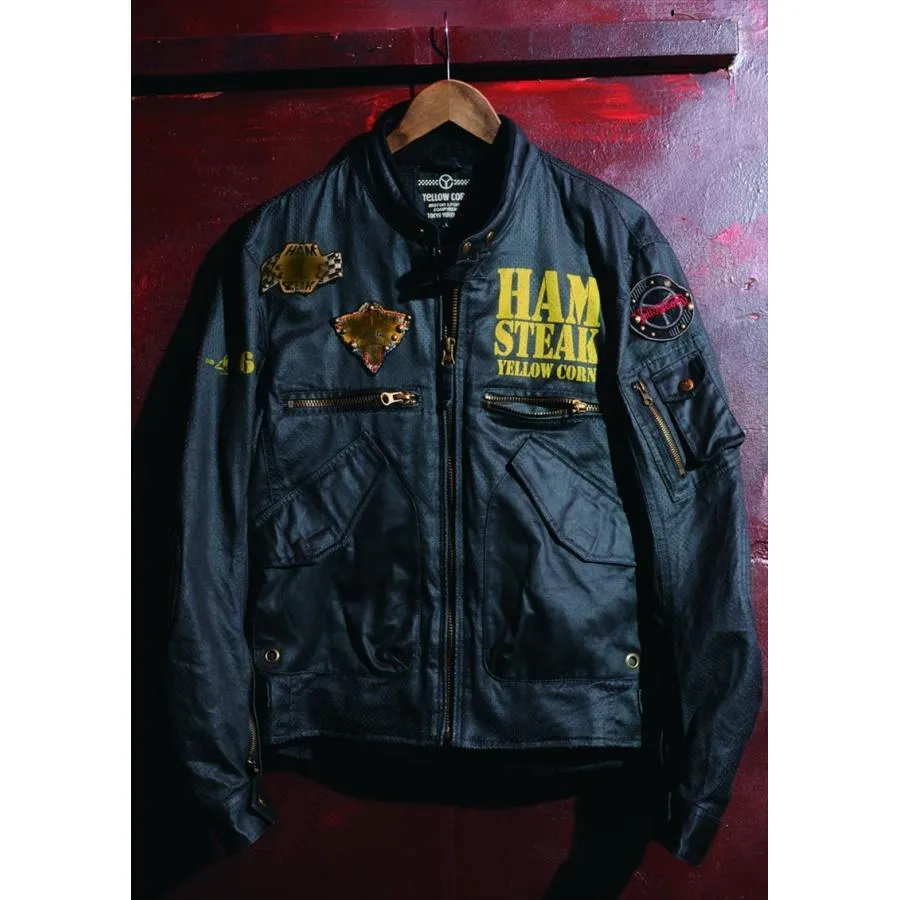 バイクパーツ ウェア イエローコーン コットンジャケット #M YB-2106