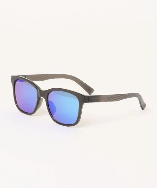 サングラス 「Maui Jim/マウイジム」 スクエア 偏光サングラス MJ0346SA 002 56 グレー メンズ レディース