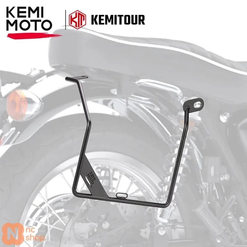 【並行輸入品】カワサキ W800 W400 W600 ラゲッジラック バイク サイドラック サドルバッグ サポートキャリア ストレージラック アクセサリー