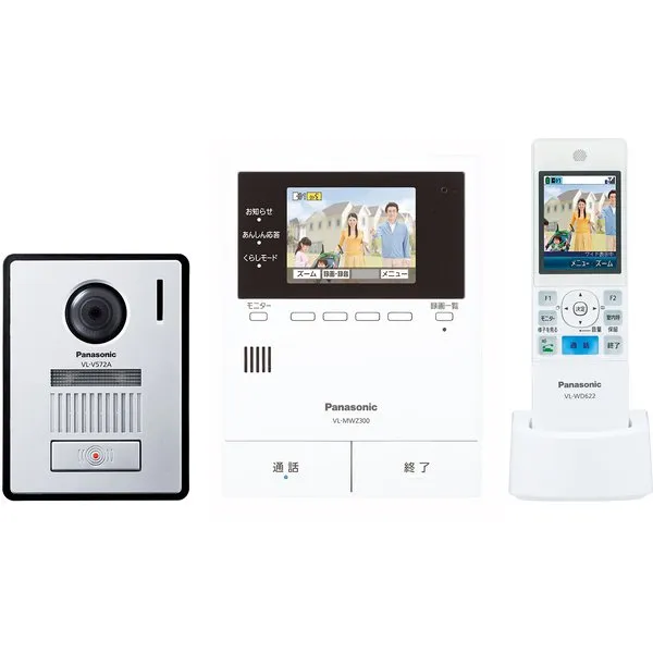 パナソニック VL-SWZ300KF ワイヤレスモニター付テレビドアホン Panasonic