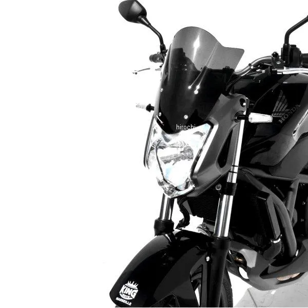 030147128 0301XX128 アルマックス ERMAX スポーツ スクリーン 30cm 12年-13年 NC700S サテンブラック SP店