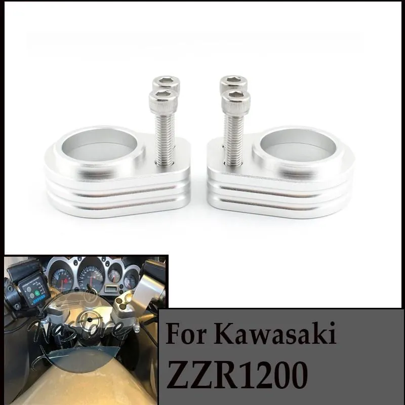 並行輸入品 zzr1200 カワサキ バイク ハンドル 合金 バー ライザー高アップ アダプター カスタムパーツ 部品 アクセサリー