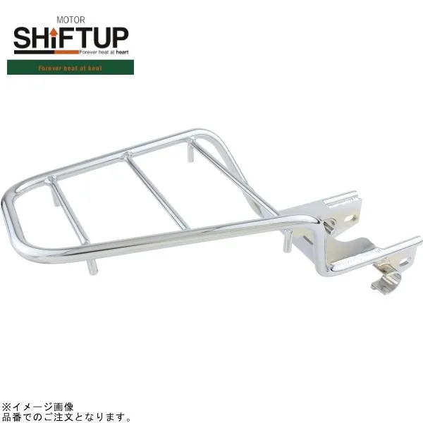 シフトアップ SHIFTUP 205080 モンキー 4リッター レプリカ リアキャリア 4Lフレーム用 メッキ