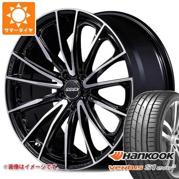 2026年製 サマータイヤ 225/35R19 (88Y) XL ハンコック ベンタス S1 エボ3 K127 レイズ ベルサス ヴォウジェ SE スペックM 8.0-19