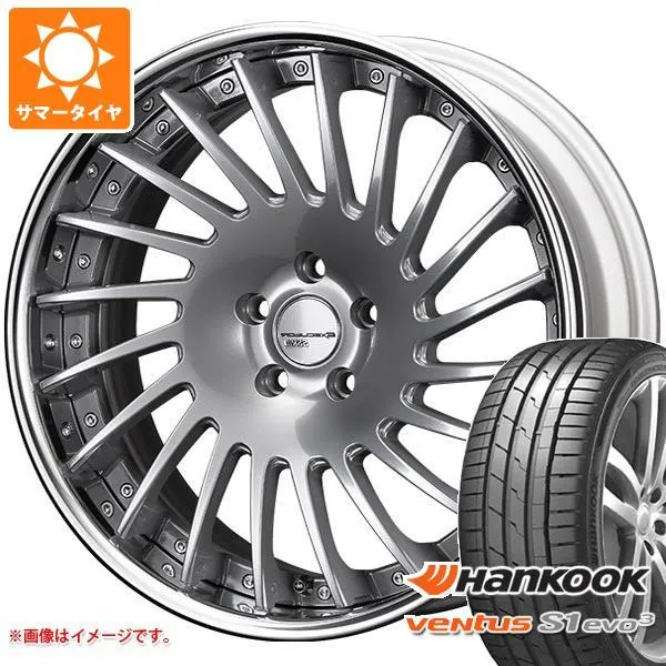 サマータイヤ 255/40R20 (101Y) XL ハンコック ベンタス S1 エボ3 K127 SSR エグゼキューター CV05 9.0-20
