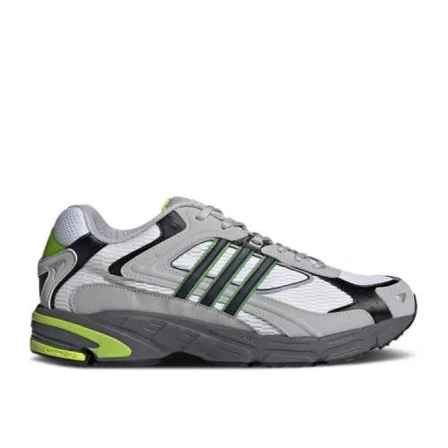 【 ADIDAS RESPONSE CL GREY SOLAR LIME / CLOUD WHITE CORE BLACK SEMI 】 アディダス レスポンス 白色 ホワイト コア 黒色 ブラック スニーカー メンズ