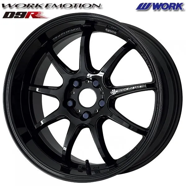 サマータイヤ ホイール4本セット 245/40R19インチ 5H114.3 WORK ワーク エモーション D9R BLK ヨコハマ ブルーアース ES32