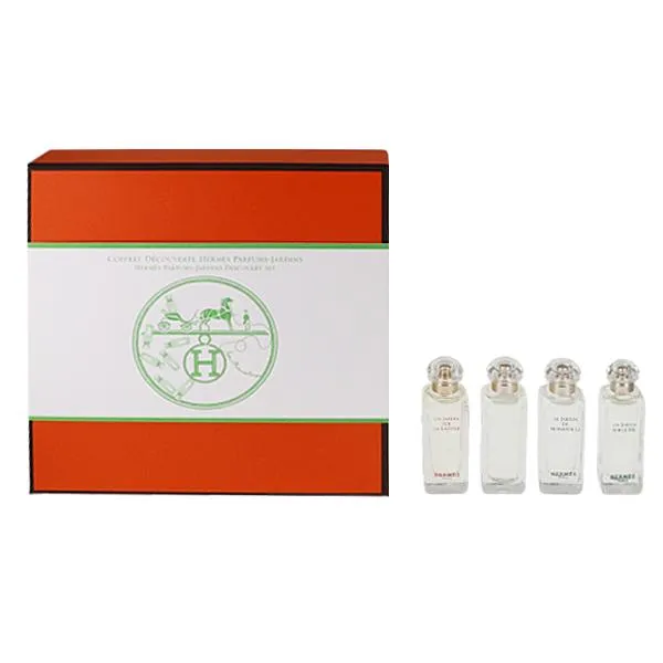 並行輸入品 エルメス ガーデンシリーズフレグランス ミニチュアセット 7.5ml×4 香水 フレグランス JARDINS MINI SET HERMES 新品 未使用