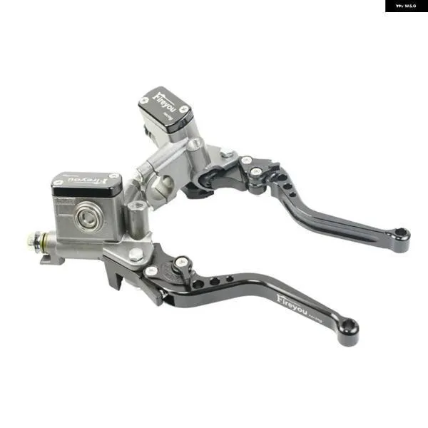 並行輸入品14MMピストン 1ペア バイク マスター シリンダー レバー ブレーキ 油圧 クラッチ ポンプ ホンダ ヤマハ