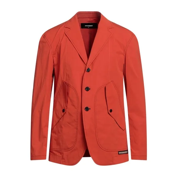 【送料無料】 ディースクエアード メンズ ジャケット＆ブルゾン アウター Blazers Red