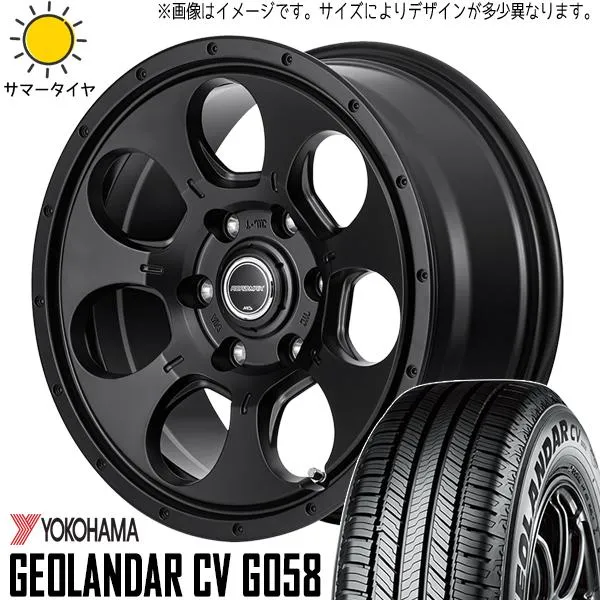 RAV4 エクストレイル 235/70R16 ホイールセット | ヨコハマ ジオランダー G058 \u0026 マッドエージェント 16インチ 5穴114.3