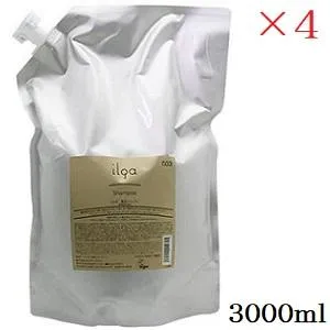 ナンバースリー 003 イルガ 薬用 シャンプー 3000ml レフィル 詰替用 ×4セット (医薬部外品)
