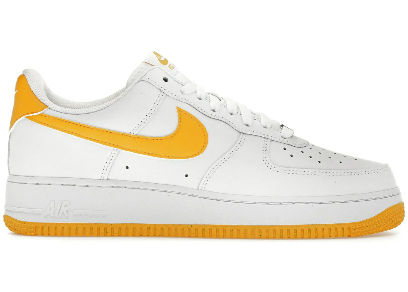 ナイキ ゴールド 白色 ホワイト エアフォース 07 スニーカー メンズ NIKE AIR FORCE 1 LOW UNIVERSITY GOLD / WHITE UNIVERSITY GOLD