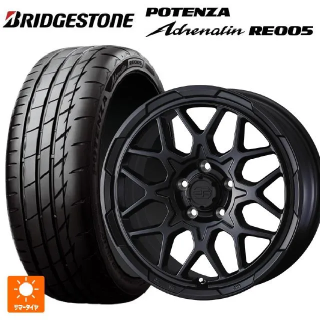 送料無料 サマータイヤホイール 4本セット 215/45R17 91W XL ブリヂストン ポテンザ アドレナリン RE005 正規品 ウェッズ ウェ