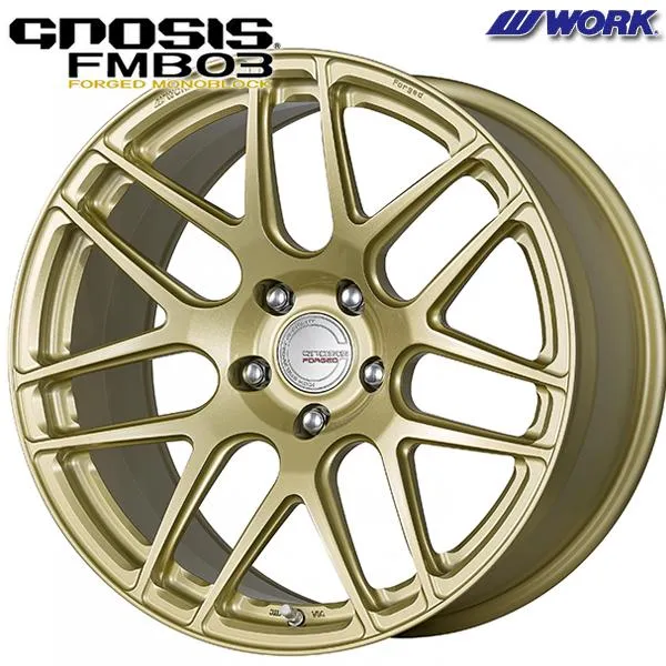 サマータイヤ ホイールセット 225/35R19インチ 5H114.3 WORK グノーシス FMB03 GOLD トーヨー プロクセススポーツ2