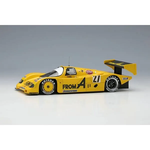 ヴィジョン 1/43 ポルシェ 962C FROM A No.27 1989 JSPC 富士500km ウィナー 中谷明彦/H.グロース 完成品ミニカー VM316