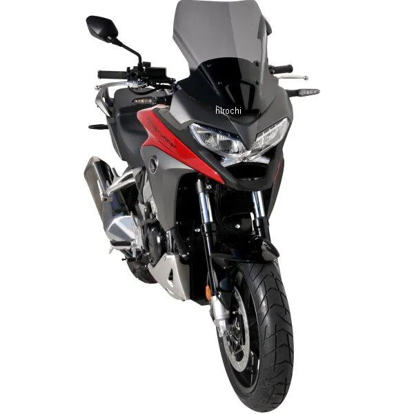 010106152 0101XX152 アルマックス ERMAX ハイプロテクション ウインドスクリーン 45cm 15年-16年 VFR800X Crossrunner レッド SP店