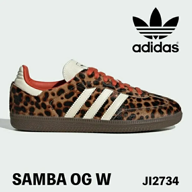 アディダス オリジナルス スニーカー adidas Originals SAMBA OG W サンバOG W JI2734 Core Black / Preloved Red / Cream White コアブラック プリラブド レッド シルバークリーム ホワイト ガームソール シューズ ウィメンズ 女性用