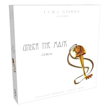 【中古】ホビージャパン T.I.M.E ストーリーズ: 仮面の下 日本語版 (2-4人用 90分 12才以上向け) ボードゲーム