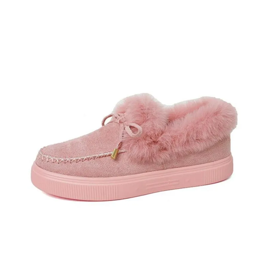 【並行輸入品】Fur Boots For Women Knee High Womens Warm Fur Lined Winter Snow