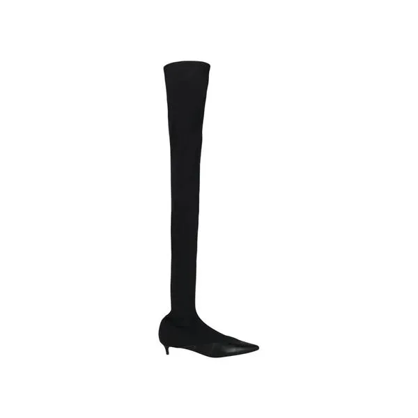 Givenchy ジバンシー レディース スニーカー Givenchy Stretch Over-The-Knee Boots Black 【サイズ EU_35.5(22cm)】