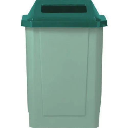 ★三甲（サンコー） 分別用ダストボックス ６１００００ サンクリーンボックス２型Ｂ－２（中フタ無） ９５Ｌ グリーン 緑 【品番：SK2B-2】