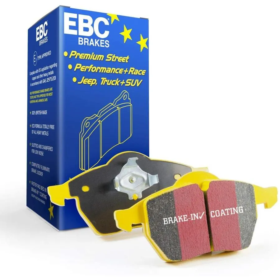 【並行輸入品】 EBC Brakes DP41743R Yellowstuff Street and Track Brake Pad