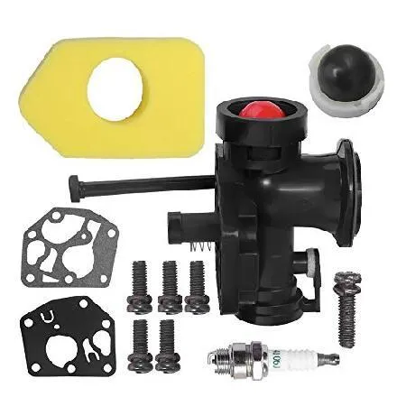 【並行輸入品】 Saihisday 795477 キャブレター 交換用 ブリッグス ストラットン 95469 794147 699660 794161 498811 698369 エアフィルタースパークプラグ付き