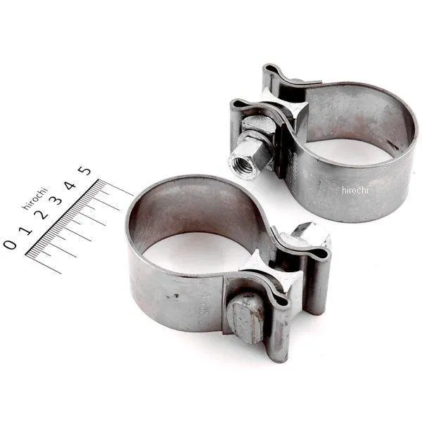 【USA在庫あり】 1860-0667 クロームワークス Khrome Werks マフラークランプ 65296-95A HD店