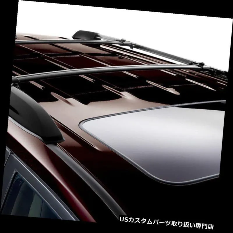 USカーゴ、ルーフ キャリア 01-07トヨタハイランダーのための2xアルミルーフラックレールクロスバーカーゴキャリア  2x Aluminum Ro