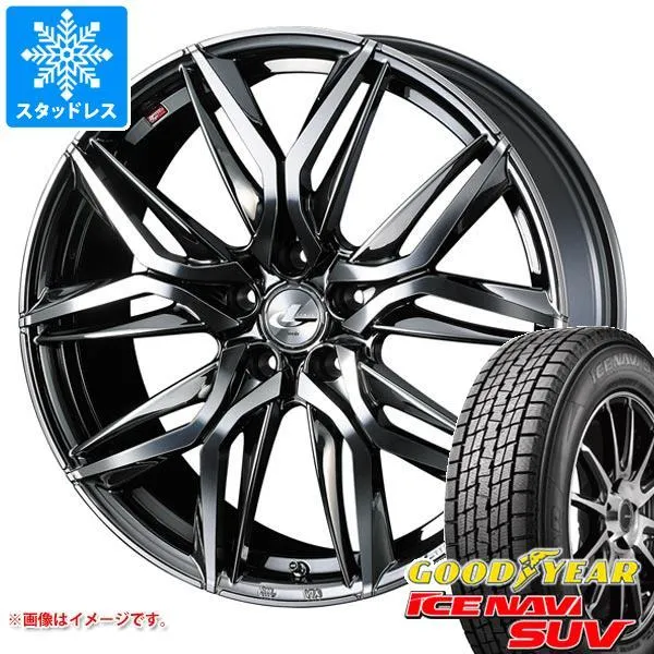 スタッドレスタイヤ グッドイヤー アイスナビ SUV 235/60R18 107Q XL レオニス LM 8.0-18