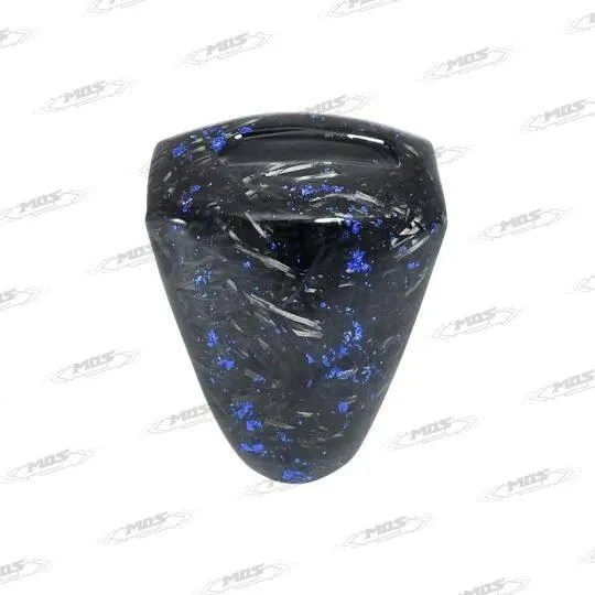 MOS モス Forged Blue Foil Carbon Fiber Handle Upper Cover AK 550 KYMCO キムコ ハンドルバークランプ ハンドル周辺パーツ ハンドル