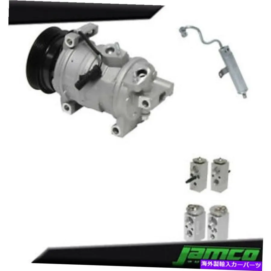 AC コンプレッサー JP5296CKのための新しいACコンプレッサーショートキットJP5296CKフィットメントメモを見る New AC Compressor Short Kit for Jeep