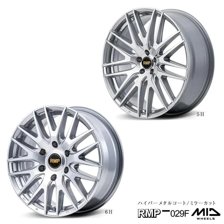 19インチ 5H114.3 8J 8J+42 5穴 ホイール 【1本単品 新品】 ハイパーメタルコート/ミラーカット(HM) 029F (HM) 送料無料 マルカサービス