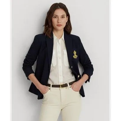 ローレン ラルフ ローレン LAUREN RALPH LAUREN ブリオン ジャカード ブレザー （410ネイビー）