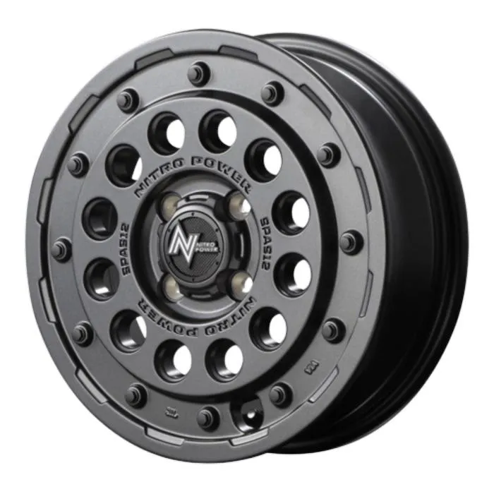 業販品 YOKOHAMA iceGUARD8 IG80 165/70R14 81Q NITRO POWER H12 SHOTGUN バレルブラック 14インチ 5.5J+40 4H-100 冬用 4本