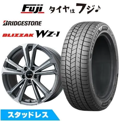 【新品】アウディTT（FV） スタッドレスタイヤ ホイール４本セット 245/40R18 ブリヂストン ブリザック WZ-1 ユーロツヴァイ FK-5 8J 18インチ