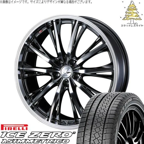 C28 セレナ 60プリウス 215/50R18 スタッドレス | アイスゼロアシンメトリコ \u0026 レオニス RT 18インチ 5穴114.3