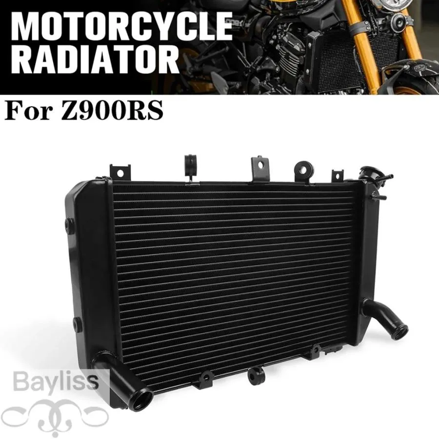 【並行輸入品】Z900RS バイクアルミエンジンラジエーターオイルクーラー冷却ウォータータンクカワサキ Z900 RS Z 900 RS 2017-2023