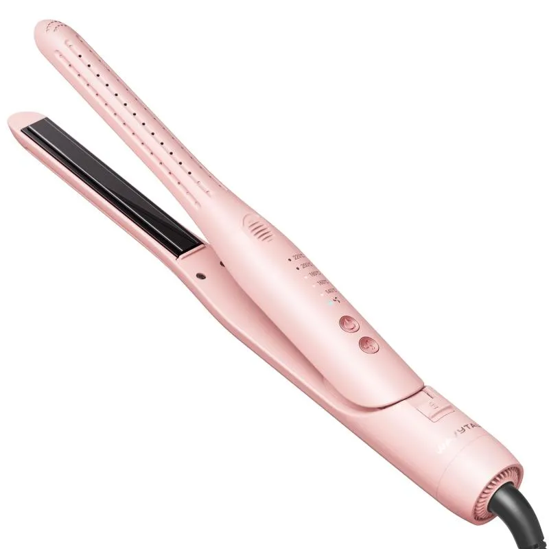 Wavytalk ヘアアイロン ミニ 2way ストレート＆カール 16.5mm 【前髪・メンズ短髪専用】クールエア 軽量設計 360°冷風ホールド 5段階温度調節 海外対応 火傷・ダメージ防止